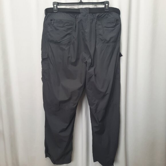Cabela's Guidewear Men's 3XL Cargo Fishing Pants Gray Nylon Quick Dry Tech - Picture 3 of 12